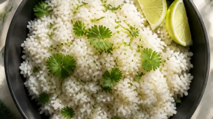 Coconut Lime Rice