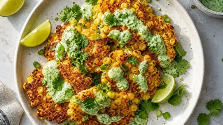 Sweet Corn Fritters