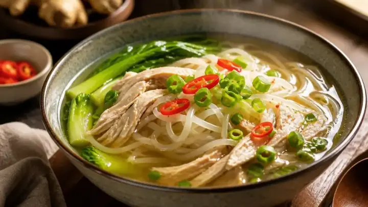 Ginger Chicken Broth